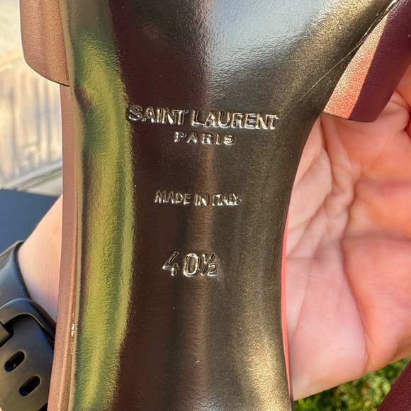 ✨HOST PICK✨ *NEW* SAINT LAURENT TRIBUTE SANDALS (IT 40.5) - Picture 8 of 10